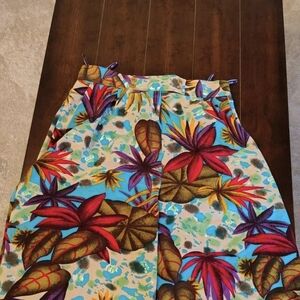 Yessica Multicolor Abstract Print Skirt